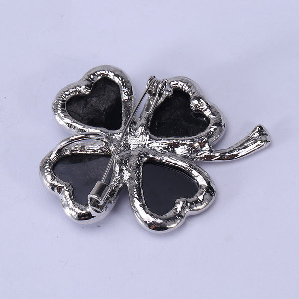 4-Leaf Clover Brooch