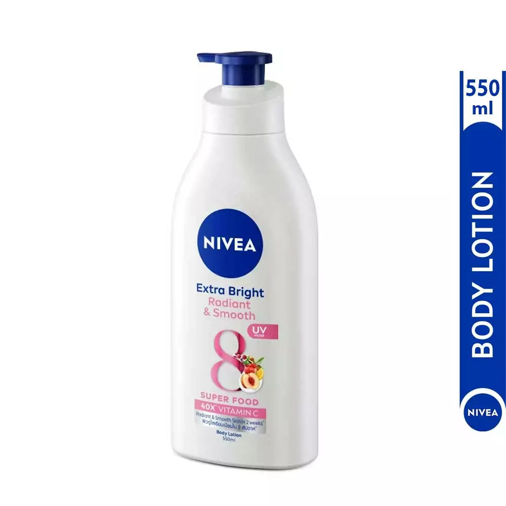 Nivea Extra Bright Radiant & Smooth Body Lotion 550 ml