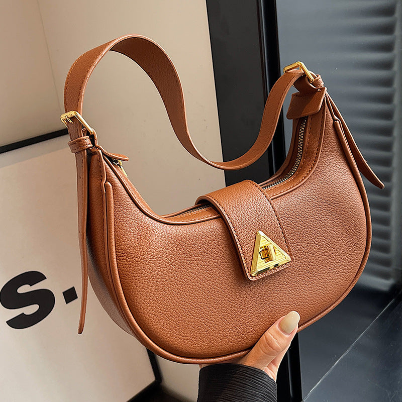 Prada-Inspired Underarm Bag – Sleek, Soft Design for Daily Chic