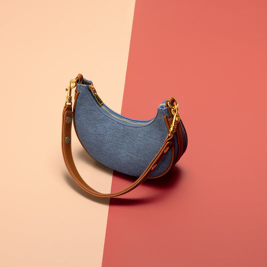 Denim Shoulder Bag