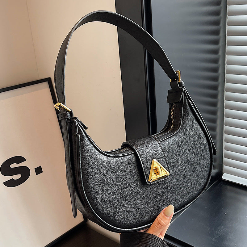 Prada-Inspired Underarm Bag – Sleek, Soft Design for Daily Chic