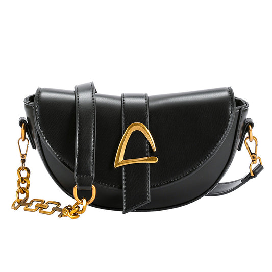 Stylish Large PU Shoulder Bag – Street Fashion with Sleek Design