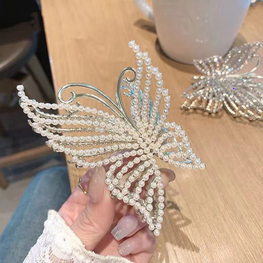 Butterfly Pearl Hairclip