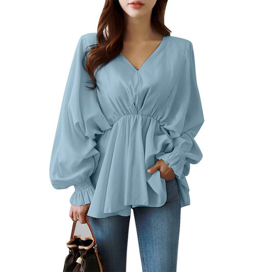 Japanese Ruffle Full Sleeve Top