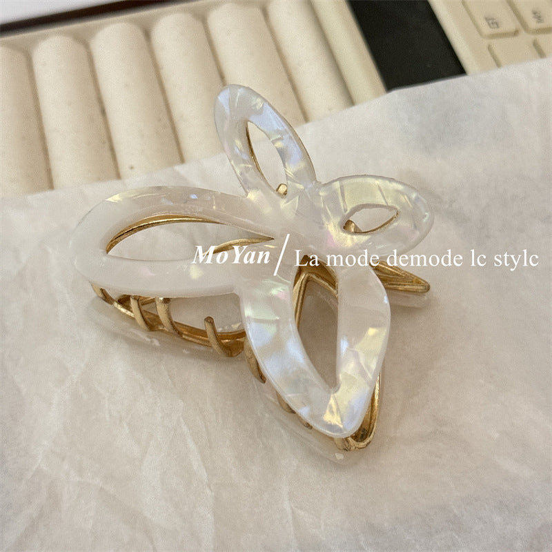 Elegant Butterfly Crab Pins – High-Quality Acetate Clips in 5 Colors!