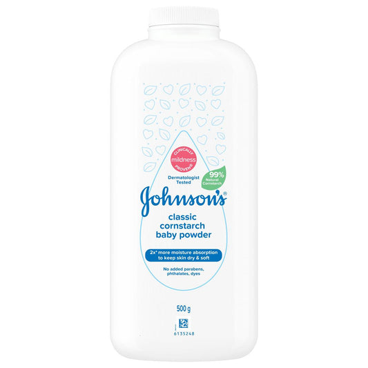 Johnson’s Cornstarch Classic Baby Powder 400g